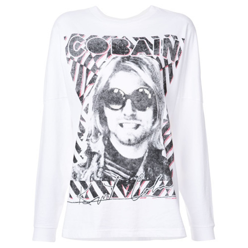 R13 Kurt Cobain Print Oversized T Shirt 153 farfetch