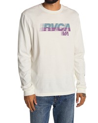 RVCA La 84 Long Sleeve Cotton Graphic Tee