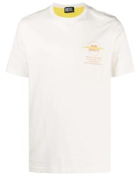 Diesel Logo Graphic Print T Shirt