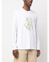 Museum of Peace & Quiet Logo Print Cotton T Shirt