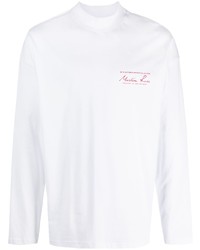 Martine Rose Logo Print Cotton T Shirt