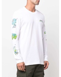 adidas Logo Print Long Sleeve T Shirt