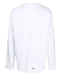 Off Duty Logo Print Long Sleeve T Shirt