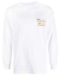 Wacko Maria Logo Print Long Sleeve T Shirt