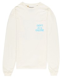 GALLERY DEPT. Logo Print Long Sleeve T Shirt