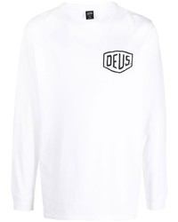 Deus Ex Machina Logo Print Long Sleeved T Shirt