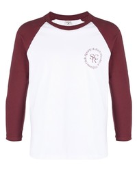 Sporty & Rich Logo Print Sleeve T Shirt