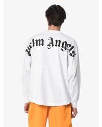 Palm Angels Logo Printed T Shirt