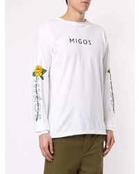 migos Long Sleeve Printed T Shirt