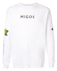 migos Long Sleeve Printed T Shirt