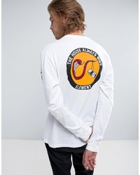 Element Long Sleeve T Shirt With Dice Back Print