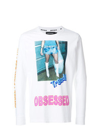House of Holland Long Sleeved Print T Shirt