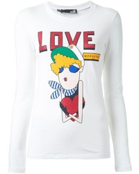Love Moschino Printed Longsleeved T Shirt