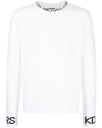 Michael Kors Michl Kors Logo Print Long Sleeved T Shirt