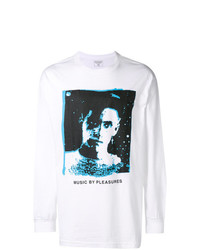 Pleasures Music Print Longsleeved T Shirt