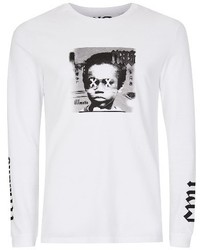 Topman Nas Illmatic Long Sleeve Graphic T Shirt