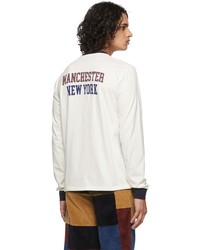 Noah Off White Baracuta Edition Ringer T Shirt