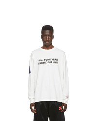 Adidas Originals By Alexander Wang Off White Exceed The Limit Long Sleeve T Shirt