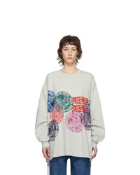 Some Ware Off White Flower Circle New Body Long Sleeve T Shirt