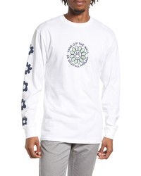 Vans Peace Of Mind Long Sleeve Graphic Tee In White At Nordstrom
