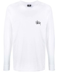 Stussy Rear Logo Print T Shirt
