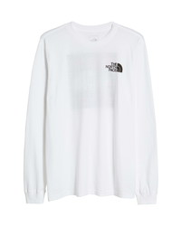 The North Face Red Box Long Sleeve Graphic T Shirt