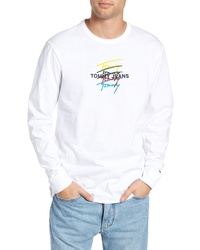 Tommy Jeans Repeat Long Sleeve T Shirt