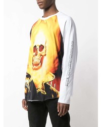 Supreme Skull Print T Shirt