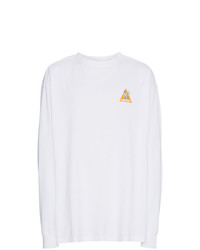 Unravel Project Skull Skate Print Long Sleeve T Shirt