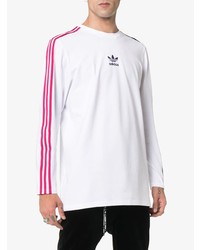 adidas Sportivo Contrast Stripe Long Sleeve T Shirt