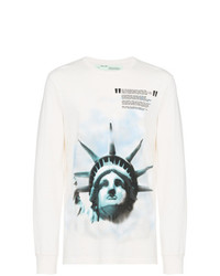 Off-White Statue Of Liberty Longsleeved T Shirt