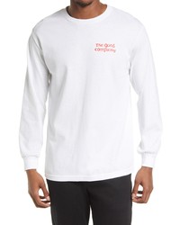 GOOD COMPANY WARES The Good Company World Long Sleeve Graphic Tee In White At Nordstrom