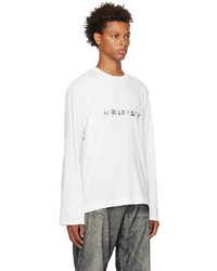 Our Legacy White Box Long Sleeve T Shirt