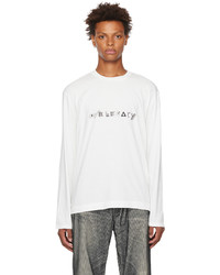 Our Legacy White Box Long Sleeve T Shirt