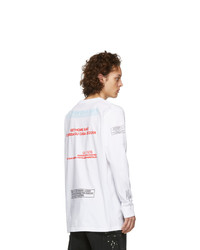 Marcelo Burlon County of Milan White Confidencial T Shirt