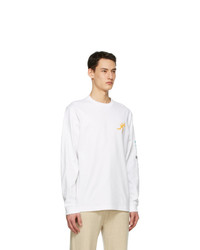 Acne Studios White Dizonord Edition Cold Front Long Sleeve T Shirt