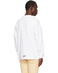 RtA White Lawrence Long Sleeve T Shirt