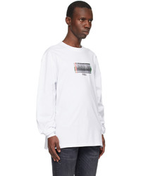 032c White Low Long Sleeve T Shirt