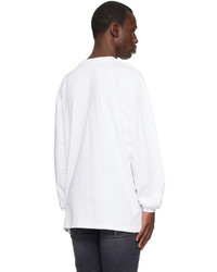 032c White Low Long Sleeve T Shirt