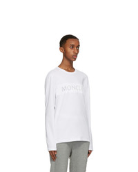 Moncler White Mesh T Shirt