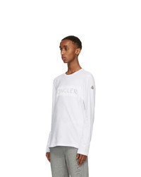 Moncler White Mesh T Shirt