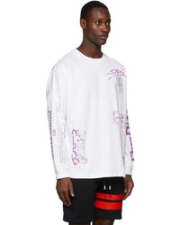 Gcds White One Piece Edition Bunny Long Sleeve T Shirt
