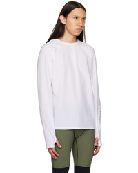 District Vision White Palisade Long Sleeve T Shirt