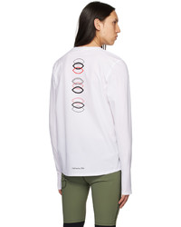 District Vision White Palisade Long Sleeve T Shirt
