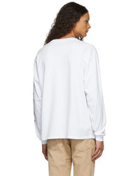 Awake NY White Pastel Long Sleeve T Shirt