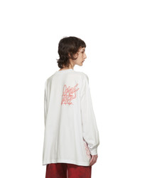 Some Ware White Personal Space New Body Long Sleeve T Shirt