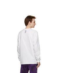 Billionaire Boys Club White Small Arch Logo Long Sleeve T Shirt