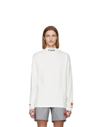 Heron Preston White Style Long Sleeve T Shirt