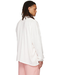 Magliano White Twisted Nettuno Long Sleeve T Shirt