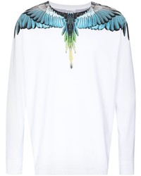 Marcelo Burlon County of Milan Wings Print Long Sleeve T Shirt